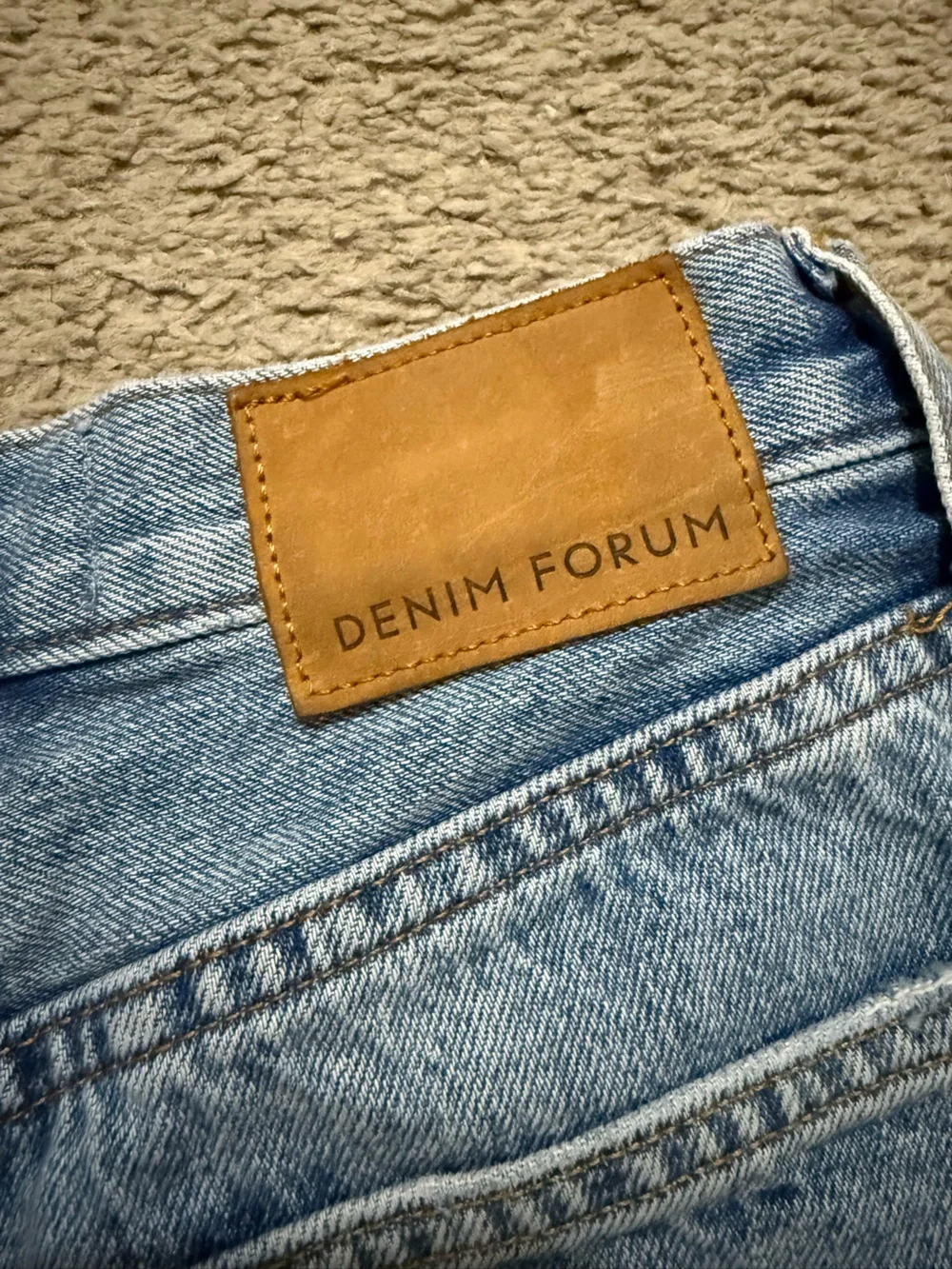 Aritzia Denim Forum The Yoko Mid-Thigh Denim jean Shorts